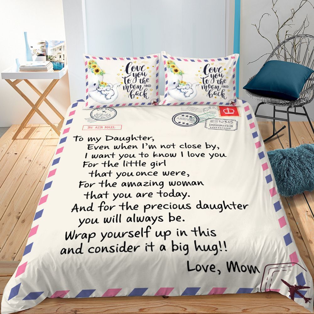 Gift 3 Piece Quilt And Pillowcase With 3D Digital Print