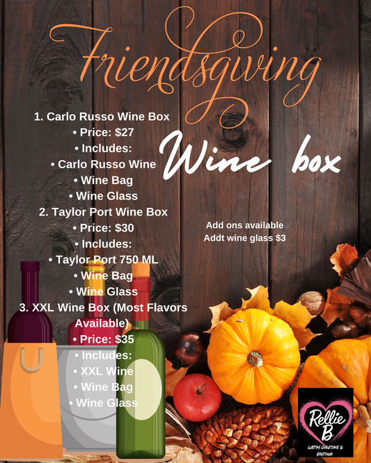 Friendsgiving Wine Box🍷✨