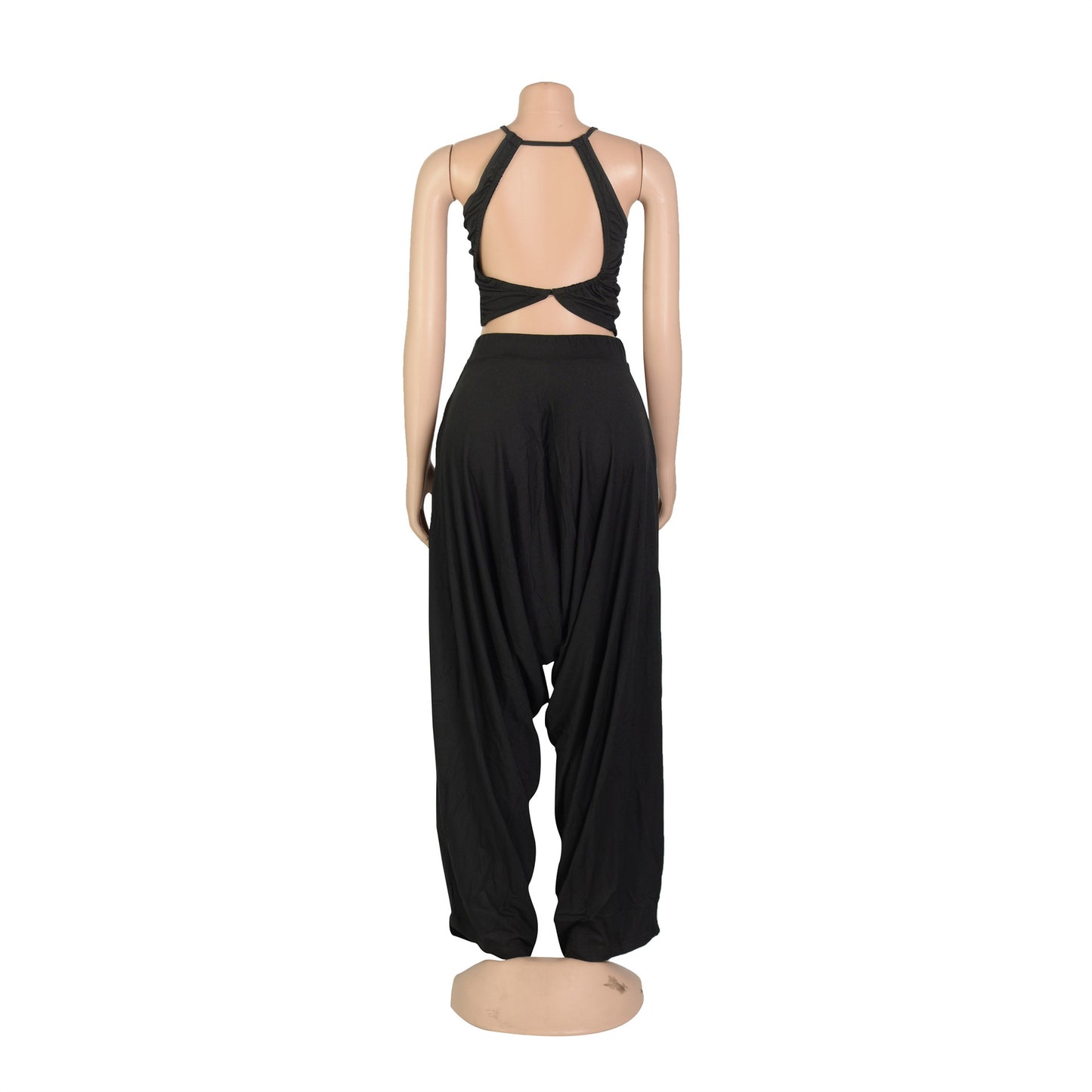 Sleeveless Loose Women's Wear Wide Leg Pants Two-piece Suit