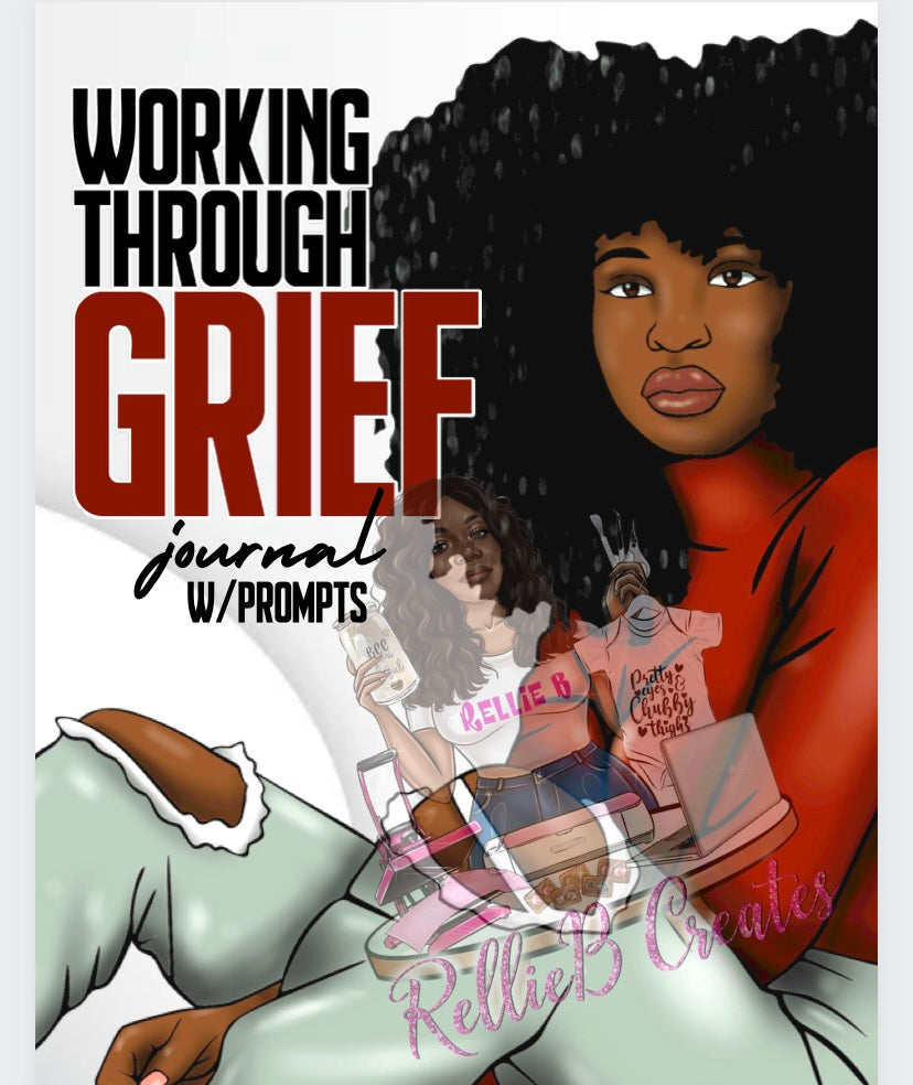 Working Through Grief Journal with Prompts