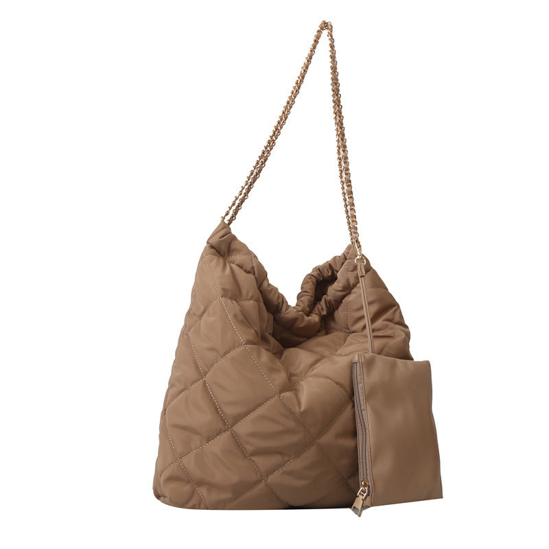 Rhombus Large Capacity Totes Shoulder Bag