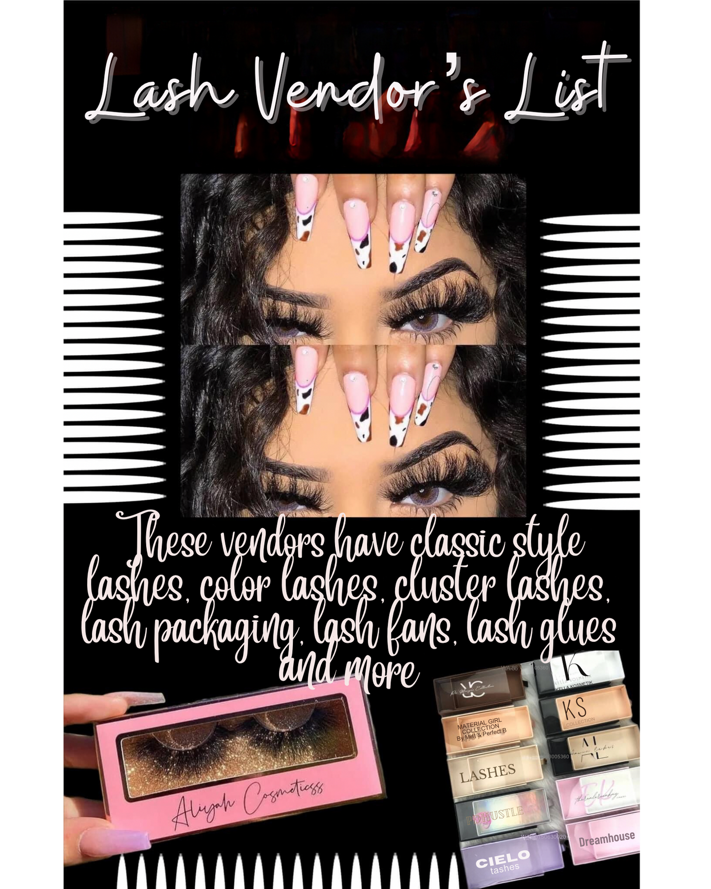 Lash Vendor List