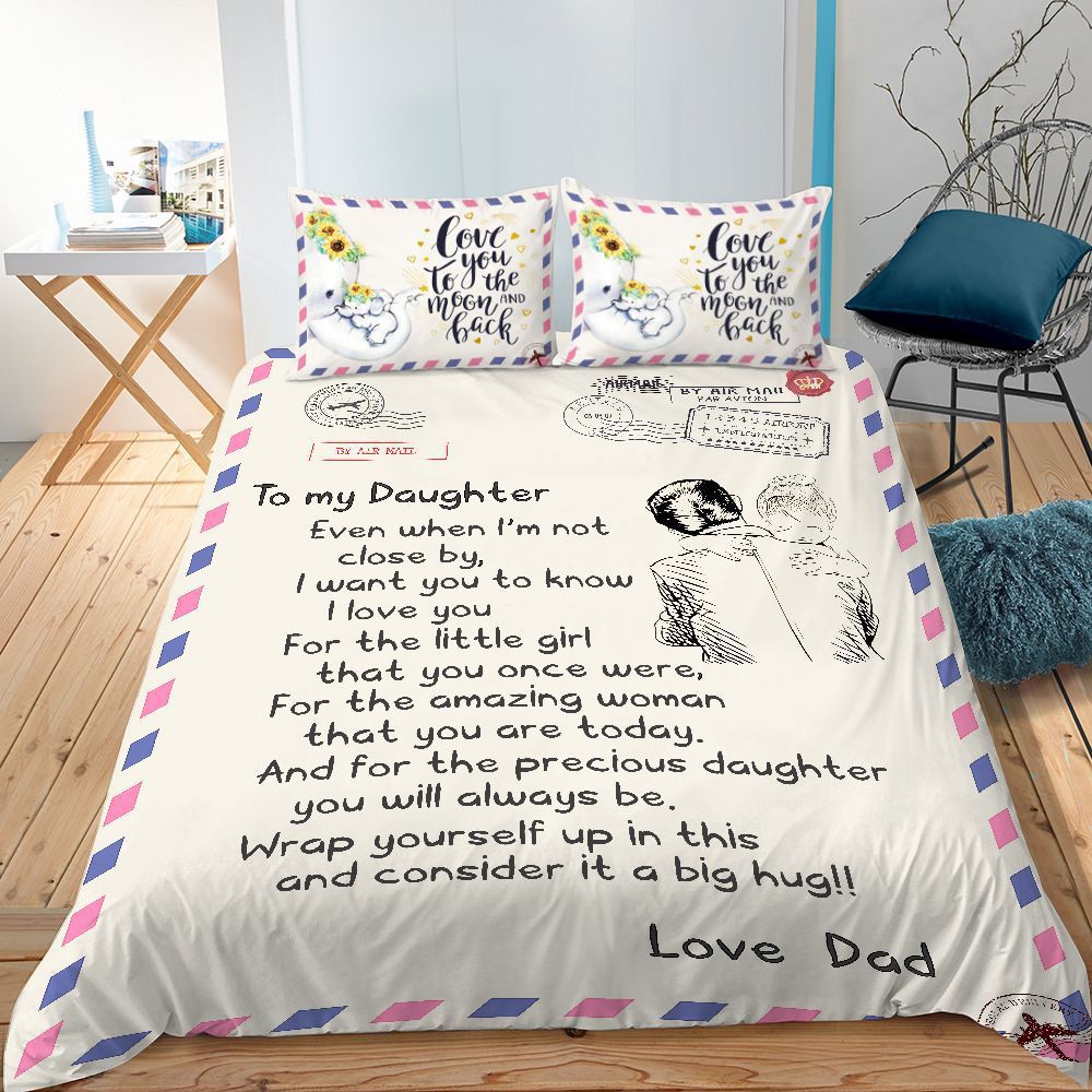 Gift 3 Piece Quilt And Pillowcase With 3D Digital Print