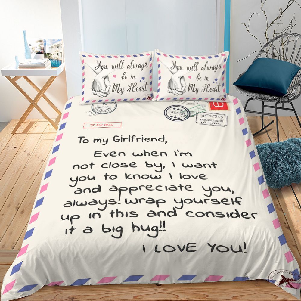 Gift 3 Piece Quilt And Pillowcase With 3D Digital Print