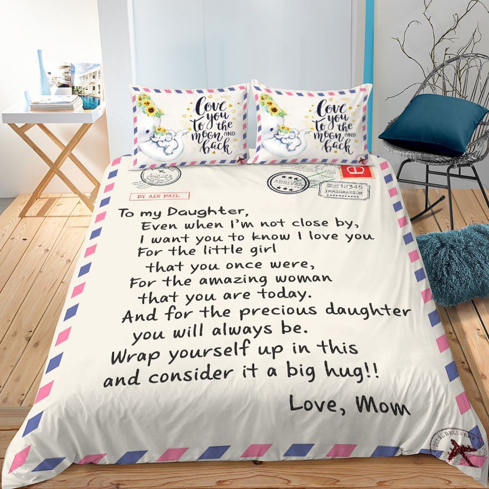 Gift 3 Piece Quilt And Pillowcase With 3D Digital Print