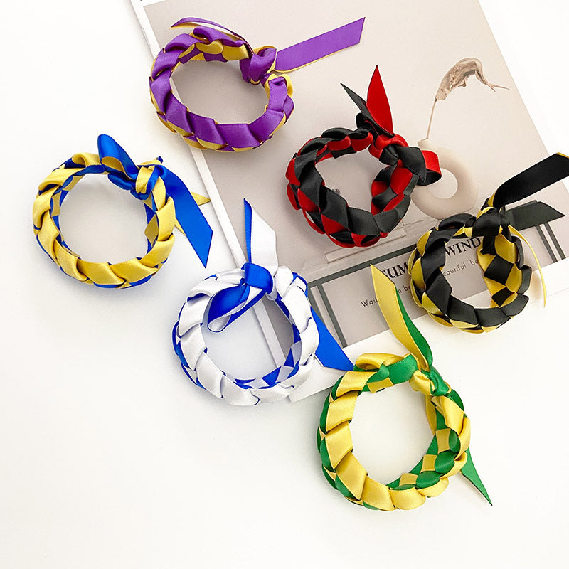 Graduation Ribbon Garland Braided Collar DIY Letter Ribbon